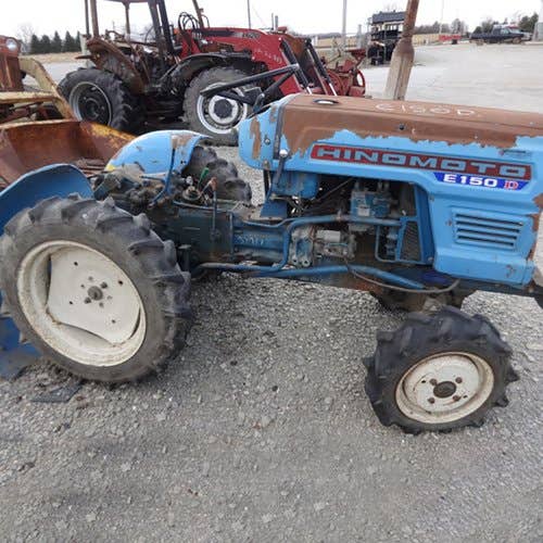 Used Hinomoto E150 Tractor parts.
