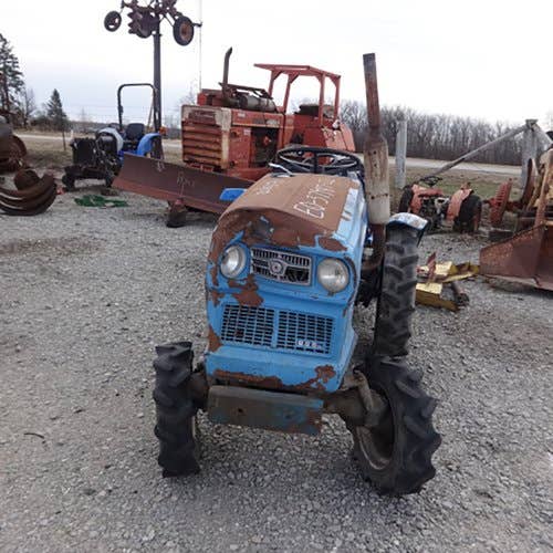 Used Hinomoto E150 Tractor parts.