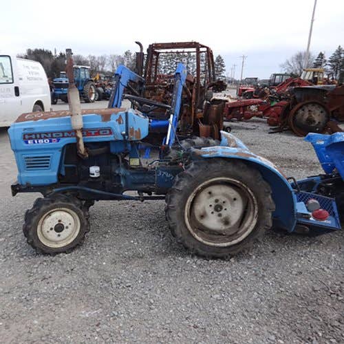 Used Hinomoto E150 Tractor parts.