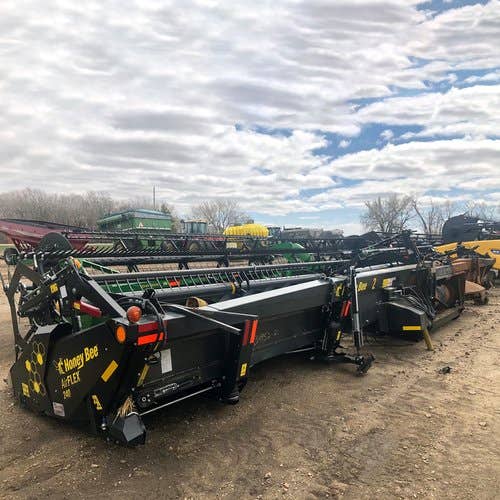 Used Honey Bee AF240 Header parts.