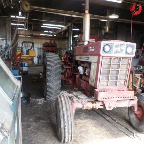 Used International 1066 Tractor parts.