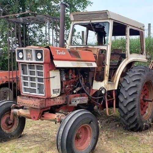 Used International 1066 Tractor parts.