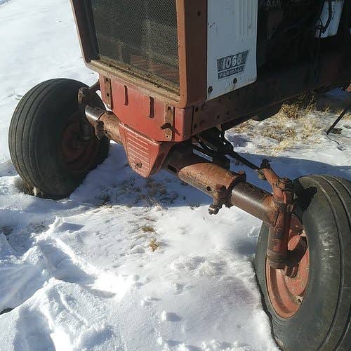 Used International 1066 Tractor parts.