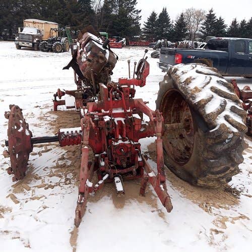 Used International 1066 Tractor parts.