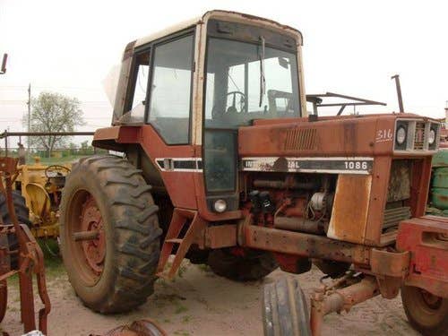 Used International 1086 Tractor parts.