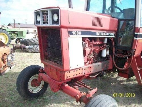 Used International 1086 Tractor parts.