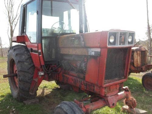 Used International 1086 Tractor parts.
