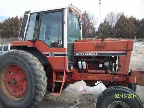 Used International 1086 Tractor parts.
