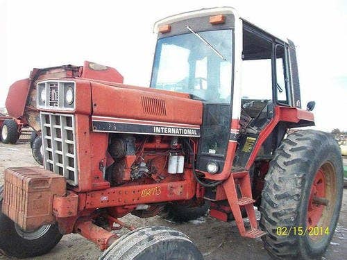Used International 1086 Tractor parts.