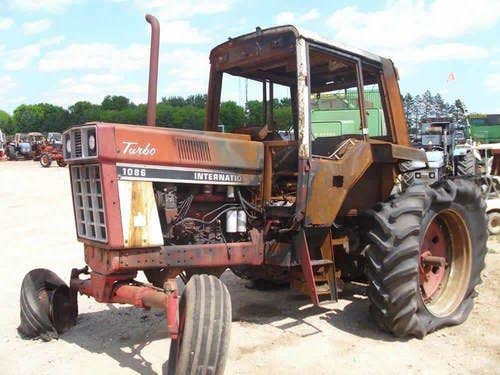Used International 1086 Tractor parts.