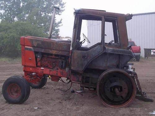Used International 1086 Tractor parts.