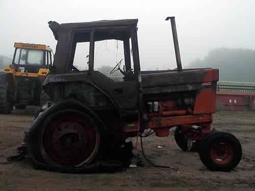 Used International 1086 Tractor parts.