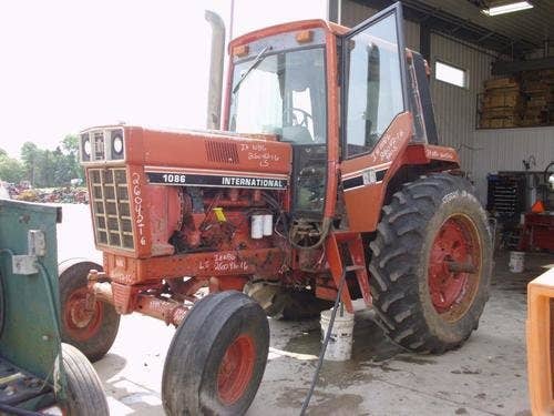 Used International 1086 Tractor parts.