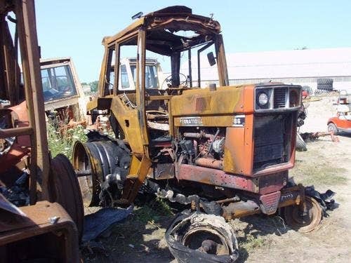 Used International 1086 Tractor parts.