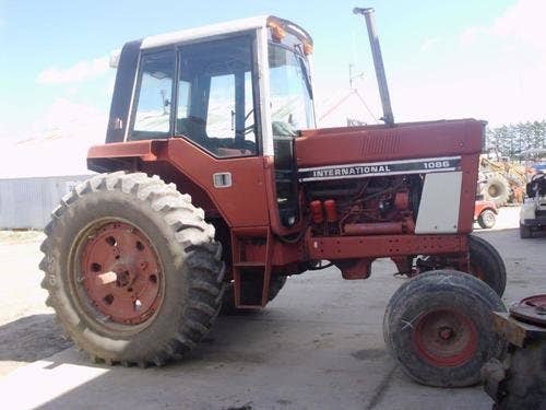 Used International 1086 Tractor parts.