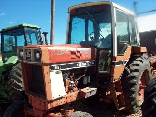 Used International 1086 Tractor parts.