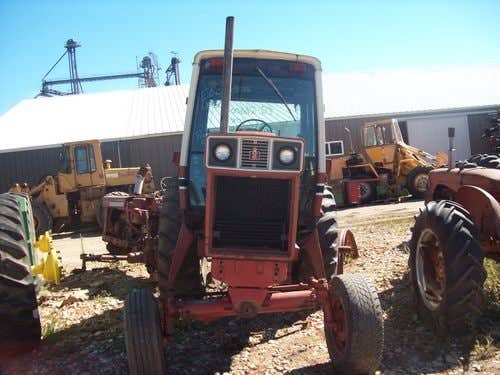 Used International 1086 Tractor parts.