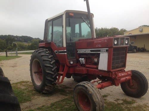 Used International 1086 Tractor parts.