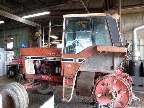 Used International 1086 Tractor parts.