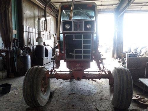 Used International 1086 Tractor parts.