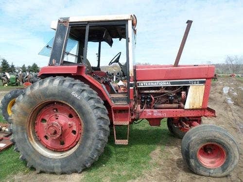 Used International 1086 Tractor parts.