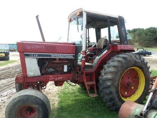 Used International 1086 Tractor parts.