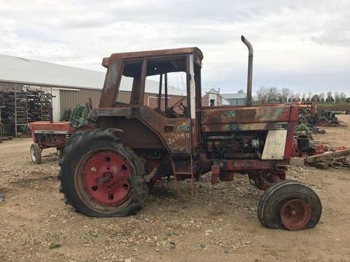 Used International 1086 Tractor parts.