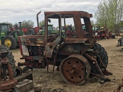 Used International 1086 Tractor parts.
