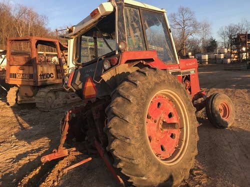 Used International 1086 Tractor parts.
