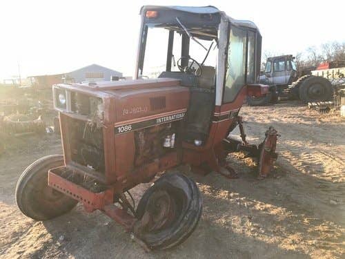 Used International 1086 Tractor parts.