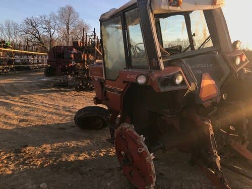 Used International 1086 Tractor parts.