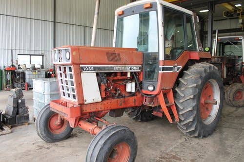 Used International 1086 Tractor parts.