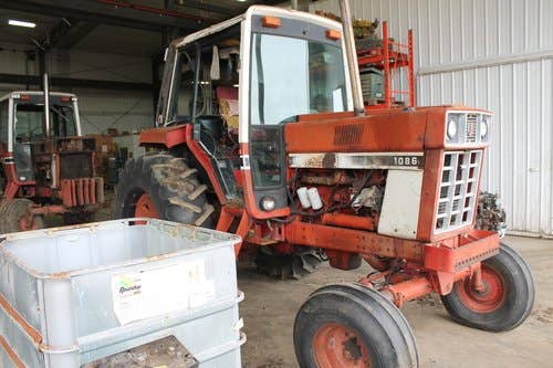 Used International 1086 Tractor parts.