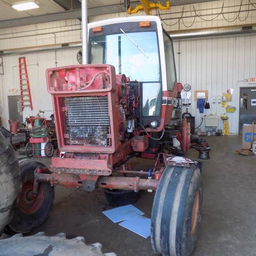 Used International 1086 Tractor parts.