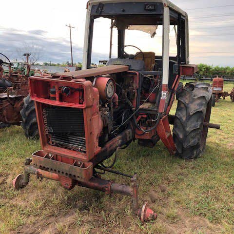 Used International 1086 Tractor parts.