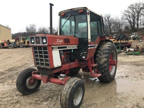 Used International 1086 Tractor parts.