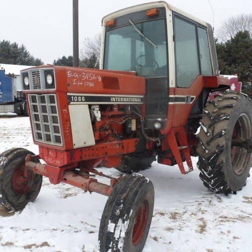 Used International 1086 Tractor parts.