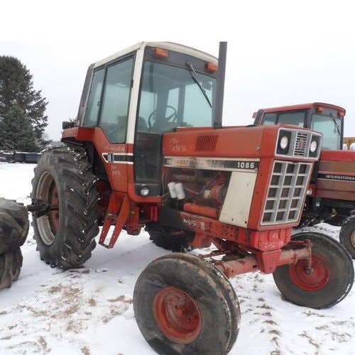 Used International 1086 Tractor parts.
