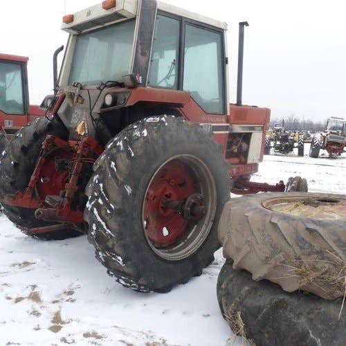 Used International 1086 Tractor parts.