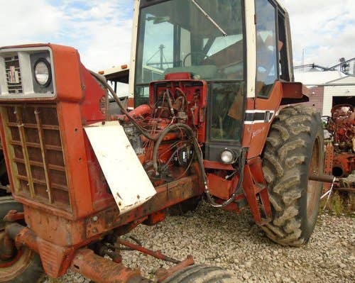 Used International 1086 Tractor parts.