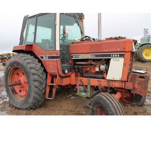 Used International 1086 Tractor parts.