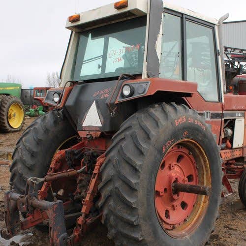Used International 1086 Tractor parts.