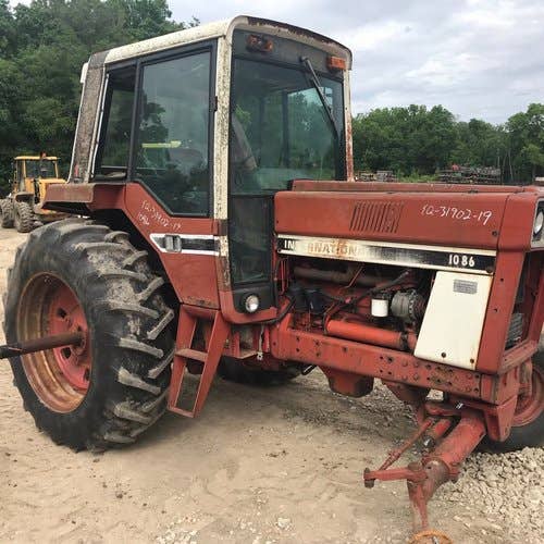 Used International 1086 Tractor parts.