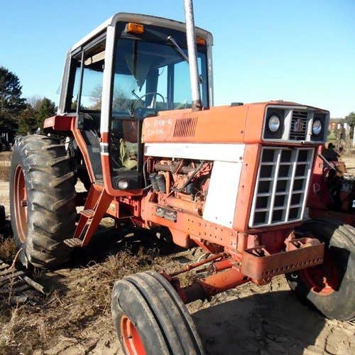 Used International 1086 Tractor parts.