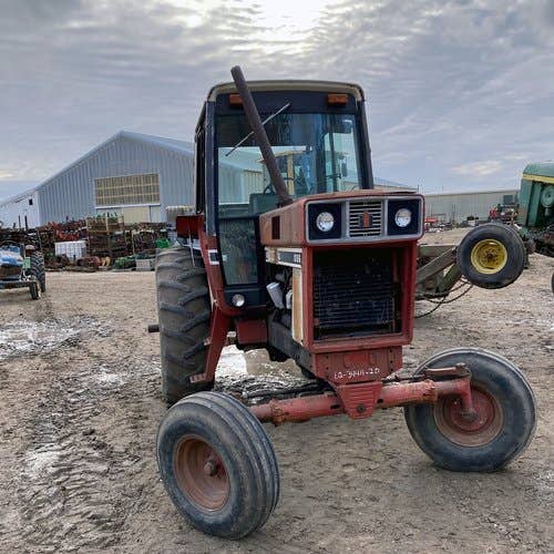 Used International 1086 Tractor parts.