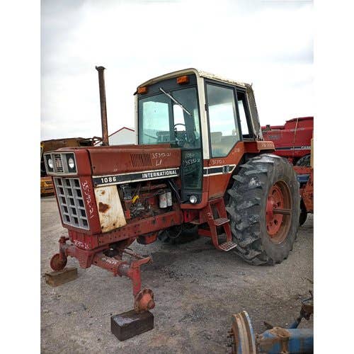 Used International 1086 Tractor parts.