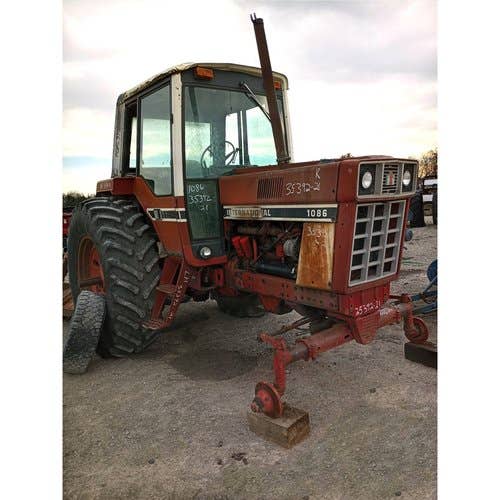Used International 1086 Tractor parts.