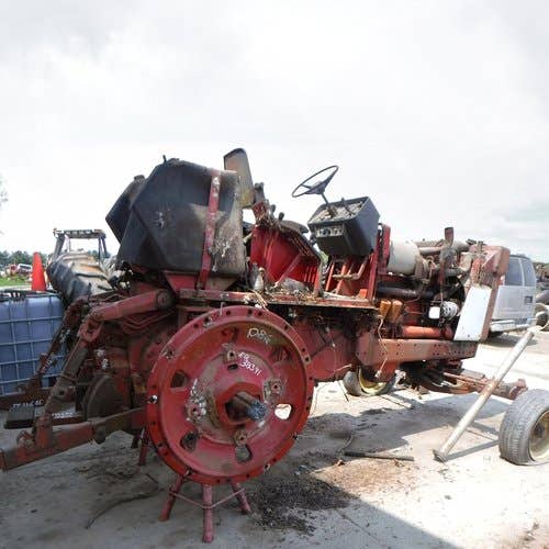 Used International 1086 Tractor parts.