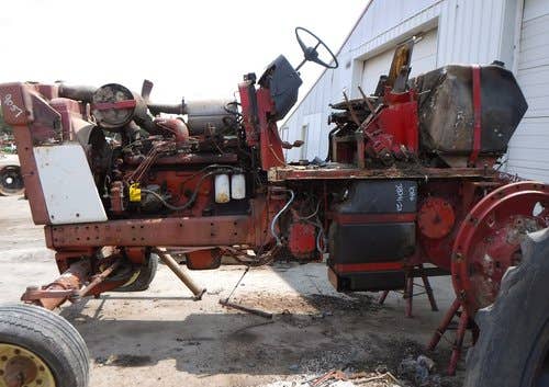 Used International 1086 Tractor parts.