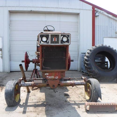 Used International 1086 Tractor parts.
